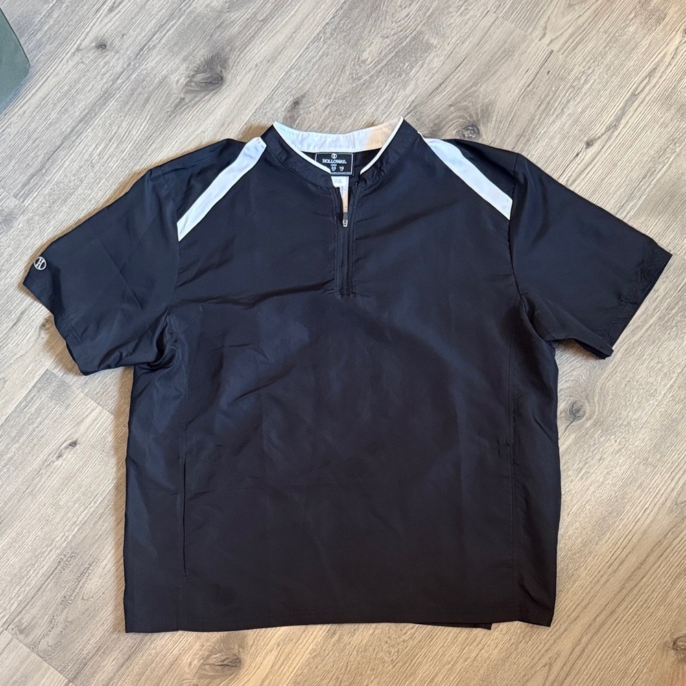 Holloway Black and White Men's Casual Shirt
